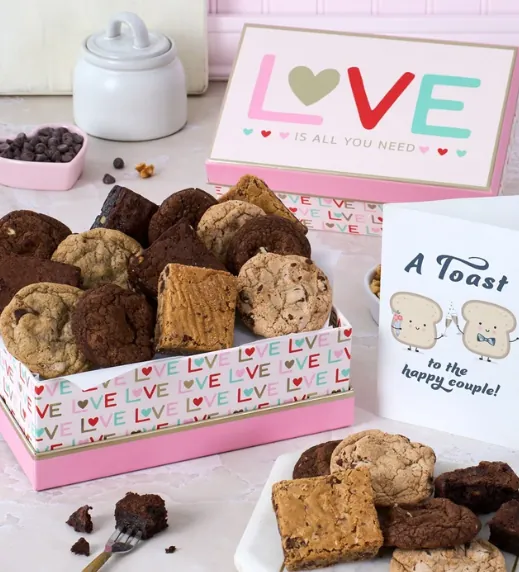 With Love Cookie and Brownie Gift Box